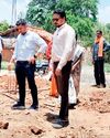 छुरा सीईओ ने आवास योजनाओं का किया औचक निरीक्षण, दिए निर्देश15