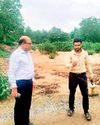 कलेक्टर ने सती नदी का किया निरीक्षण13