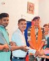 पुष्पराज यादव का सीआईएसएफ में चयन सोनासिली में खुशी की लहर40