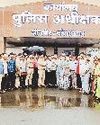 सरपंच प्रतिनिधि के खिलाफ शिकायत को लेकर एसपी दफ्तर पहुंचे ग्रामीण5