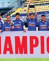 भारत बना त्रिकोणीय श्रृंखला का चैंपियन भारत बना त्रिकोणीय श्रृंखला का चैंपियन