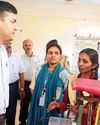 इंस्पायर अवॉर्ड में छात्रा ने पेश किया व्हील चेयर का मॉडल25