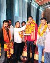 रवि पाल को चुना गया करैरा युवा ब्लॉक अध्यक्ष81