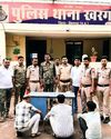 चोरी का 40 हजार से अधिक का माल जब्त मंदिर में हुई चोरी का खुलासा कर पकड़े तीन आरोपी1