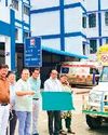 बीएमओ ने मलेरिया रथ को हरी झंडी दिखाकर प्रचार के लिए किया रवाना13