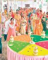संत शिरोमणि आचार्य विद्यासागर मुनिराज का 58वां दीक्षा महोत्सव धूमधाम से मनाया भक्ति भाव से अभिषेक शांति धारा कर किया आचार्य छत्तीसी विधान25