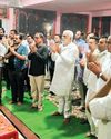 देशवासियों की रक्षा के लिए किया हनुमान चालीसा का पाठ व महाआरती55