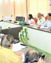 साप्ताहिक समीक्षा बैठक में कार्यों की समीक्षा की गई11