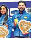 आर्या-अर्जुन ने निशानेबाजी वर्ल्ड कप में जीता स्वर्ण पदक38