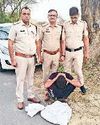 कार सवार युवक से 7.750 किलोग्राम चूरापोस्त बरामद13