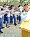 गांव खेदड़ के राजकीय वरिष्ठ माध्यमिक विद्यालय में नशा मुक्ति पर सेमिनार विद्यार्थियों को नशा न करने, बुरी संगत से बचे रहने की शपथ दिलवाई12