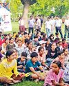 रंगोत्सव के पहले दिन उत्साहपूर्वक प्रतिभागिता की3