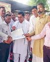 मुख्यमंत्री के नाम सौंपा ज्ञापन3
