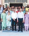 जीजेयू टीम ने किया महिला कॉलेज का निरीक्षण, इन्फ्रास्ट्रक्चर का जायजा लिया7