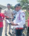 हांसी ट्रैफिक पुलिस ने चलाया सघन चेकिंग अभियान, 7 बाइक जब्त16