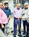 उपायुक्त ने रात को किया सीवर लाइन सफाई कार्य का निरीक्षण2
