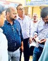 पेयजल पाइप लाइन में रुकावट से लोग परेशान6