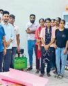 पुस्तकालय को दी इनवर्टर सुविधा7