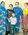 आदर्श सीनियर सेकेंडरी स्कूल जाखौली में समर वेकेशन होमवर्क वितरण किया10