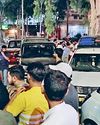 बिजली कटों से परेशान लोगों ने किया हंगामा, लगाया जाम10