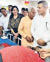 अंतर्राष्ट्रीय वैश्य फेडरेशन के शिविर में 170 ने किया रक्तदान14