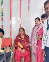 घसीटपुर के रविदास मंदिर में 95 ग्रामीणों की आंखें जांची23