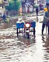मंगलवार को चौथे दिन भी जमकर बरसे बदरा, यमुना में घटता-बढ़ता रहा पानी13