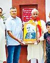आरएसएस के प्रचारक सुरेंद्र का किया स्वागत9