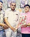 सैनी समाज रादौर ने सुनील सैनी को शॉल ओढ़ाकर किया सम्मानित10