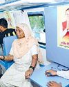 शिविर मे 104 मरीजों का स्वास्थ्य जांचा7