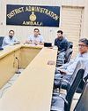 मुख्य निर्वाचन अधिकारी ने वीसी के जरिए प्रशासनिक अधिकारियों को दिए जरूरी निर्देश25