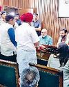कैनड बटन मशरूम पर जीएसटी को लेकर सीएम से की मुलाकात49