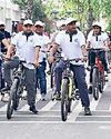पानीपत रिफाइनरी में साइक्लोथॉन का आयोजन, ईडी डहरिया ने झंडी दिखाकर साइकिल यात्रा का शुभारंभ किया11