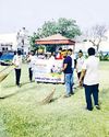 स्वच्छता पखवाड़ा के तहत नगरपालिका ने पार्क में चलाया सफाई अभियान7