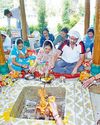 विश्व शांति और सुख समृद्धि की कामना की6