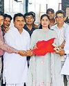 बूथ 160 पर मेयर कोमल सैनी ने सुनी पीएम के मन की बात13