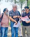 वर्ल्ड बैंक की टीम ने सरस्वती नदी का किया दौरा2