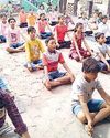 बच्चों ने योग कर दिया तंबाकू का सेवन नहीं करने का संदेश14