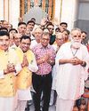 श्री गणेश मंदिर में पूर्ण हुई मूर्ति प्राण प्रतिष्ठा भक्तों के लिए खोला गया मंदिर13