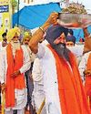 शीशगंज गुरुद्वारा की दर्शन डयोढ़ि का शिलान्यास8