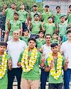 स्टेट पेंचक सिलाट चैम्पियनशिप में खिलाड़ियों ने जीते तीन पदक