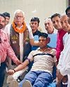 शिविर में 35 ने बटोरा रक्तदान का पुण्य9
