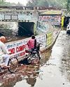 अल सुबह बरसे मेघा, 14 एमएम बारिश, गर्मी से मिली राहत, जलभराव ने पैदा की आफत3