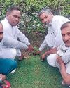 गुहणा में किया योग और पौधरोपण8