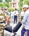 झाड़ली पावर प्लांट पर ड्रोन अटैक से बचाव का अभ्यास किया, रात 8 से 8.15 तक ब्लैकआउट2