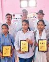 मेरिट प्राप्त करने वाले विद्यार्थी हुए सम्मानित12