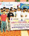 राजकीय महिला महाविद्यालय अटेली में योग शिविर आयोजित16