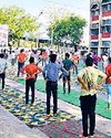 अंतरराष्ट्रीय योग दिवस पर योगाभ्यास सत्र व पौधरोपण कार्यक्रम आयोजित योग न केवल प्राचीन विरासत बल्कि जीवन को दिशा देने वाला9