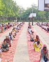 अंतरराट्रीय योग दिवस को लेकर कनीना में विशेष योग शिविर का आयोजन हुआ8