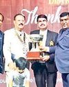 रोटरी डिस्ट्रिक्ट अवार्ड समारोह में नारनौल क्लब को रनिंग ट्रॉफी प्रधान विनोद चौधरी को मिला एलीट अवार्ड सम्मान16